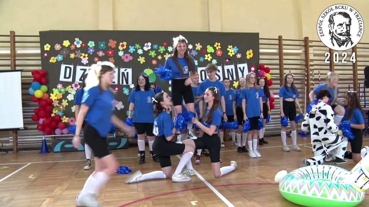 Występy klas w ramach Pierwszego Dnia Wiosny w ZSRCKU w Trzciance - 2024
