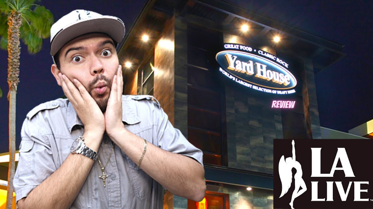 Going To Yard House For The First TIme In Downtown LA At LA Live (Is Yard House All Hype?