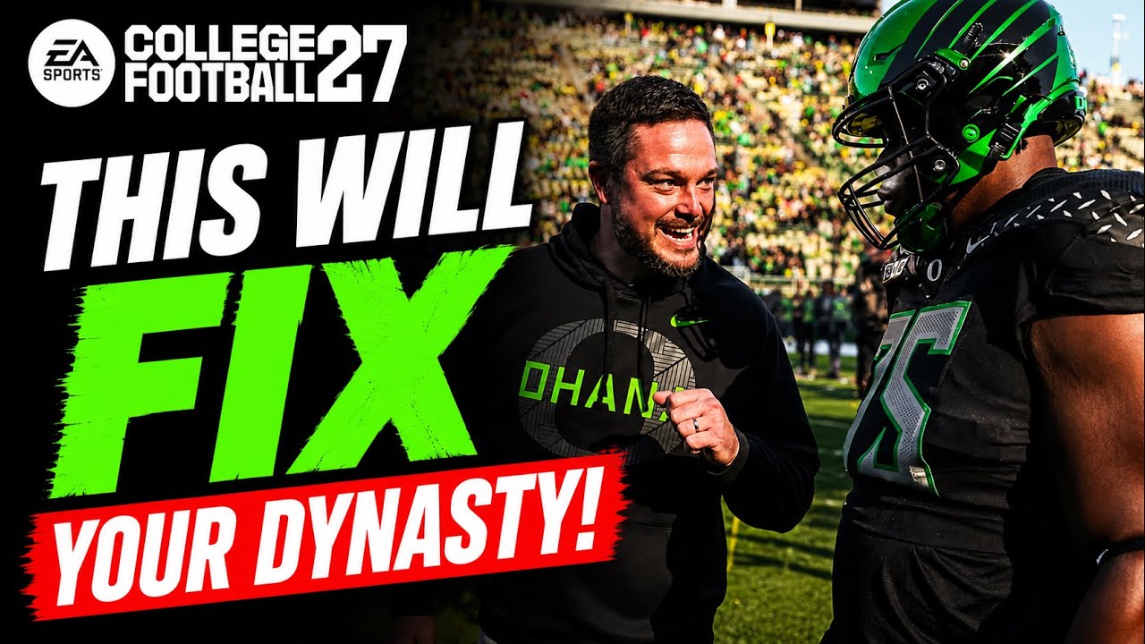 Эти настройки ИСПРАВЯТ вашу &laquo;Династию&raquo; в College Football 27