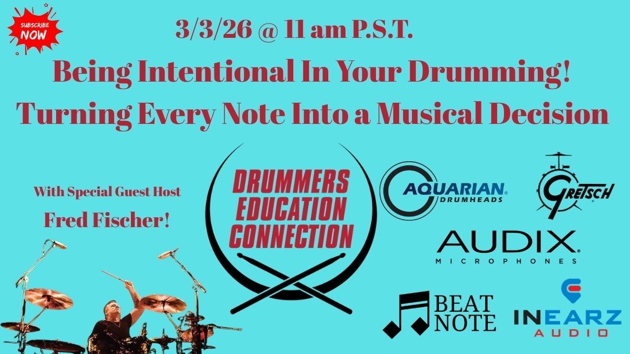 Being Intentional In Your Drumming!