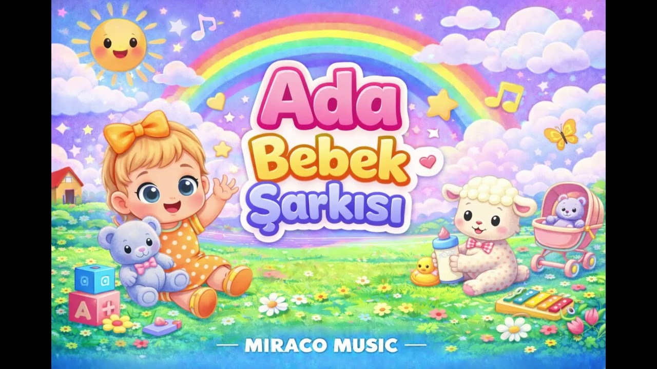 Ada Bebek Şarkısı 🎶 | İsme Özel Neşeli Çocuk Şarkısı | Ada Şarkısı