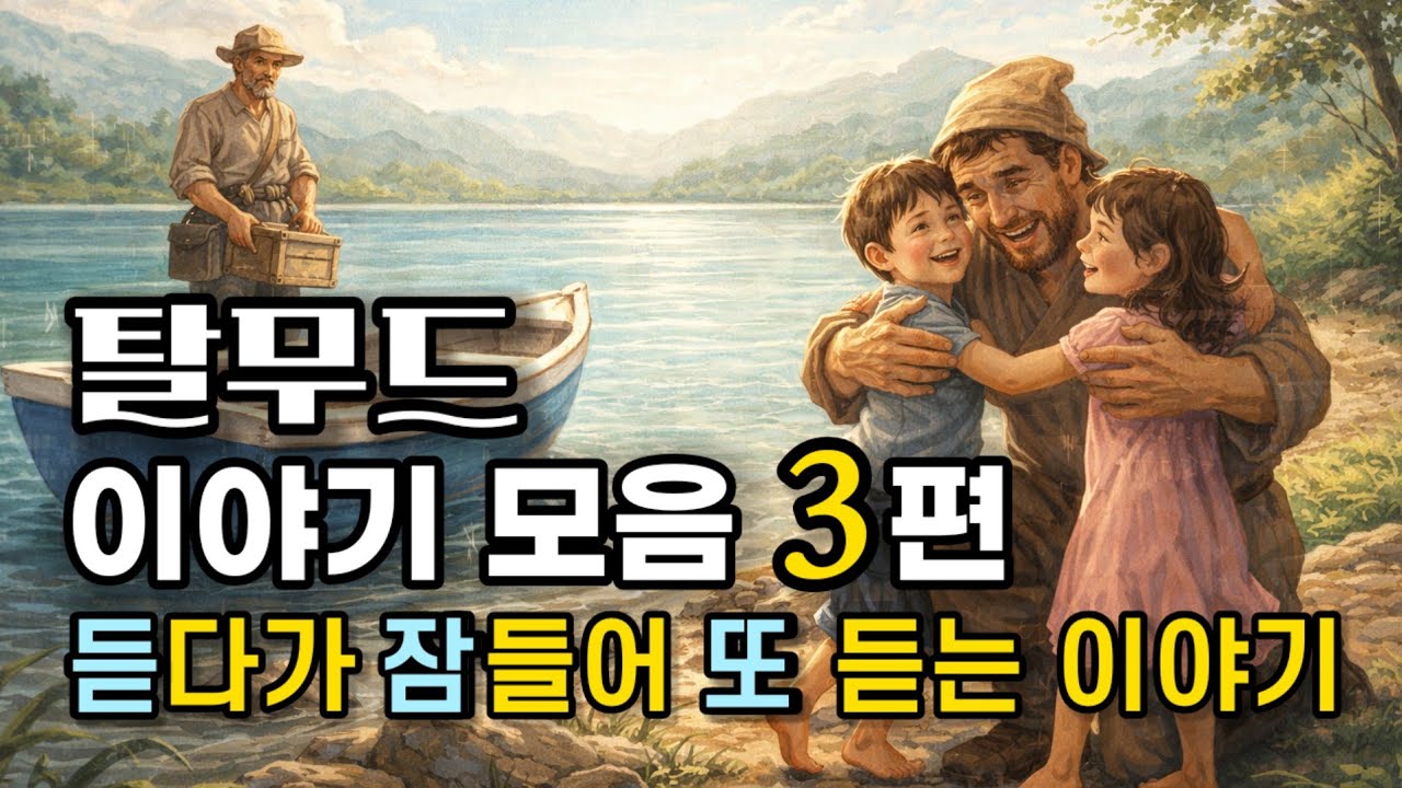[탈무드 이야기 3편] 품격 있는 사람들의 숨겨진 습관, 5천 년 유대인의 지혜 | 잠잘 때, 일할 때, 산책할 때 듣기 좋은 인생의 해답 | 이야기 들려주는남자
