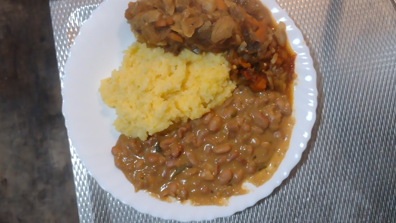 un chenchen sin complicación una berenjena Licht y una habichuela espectacular típico haitiana