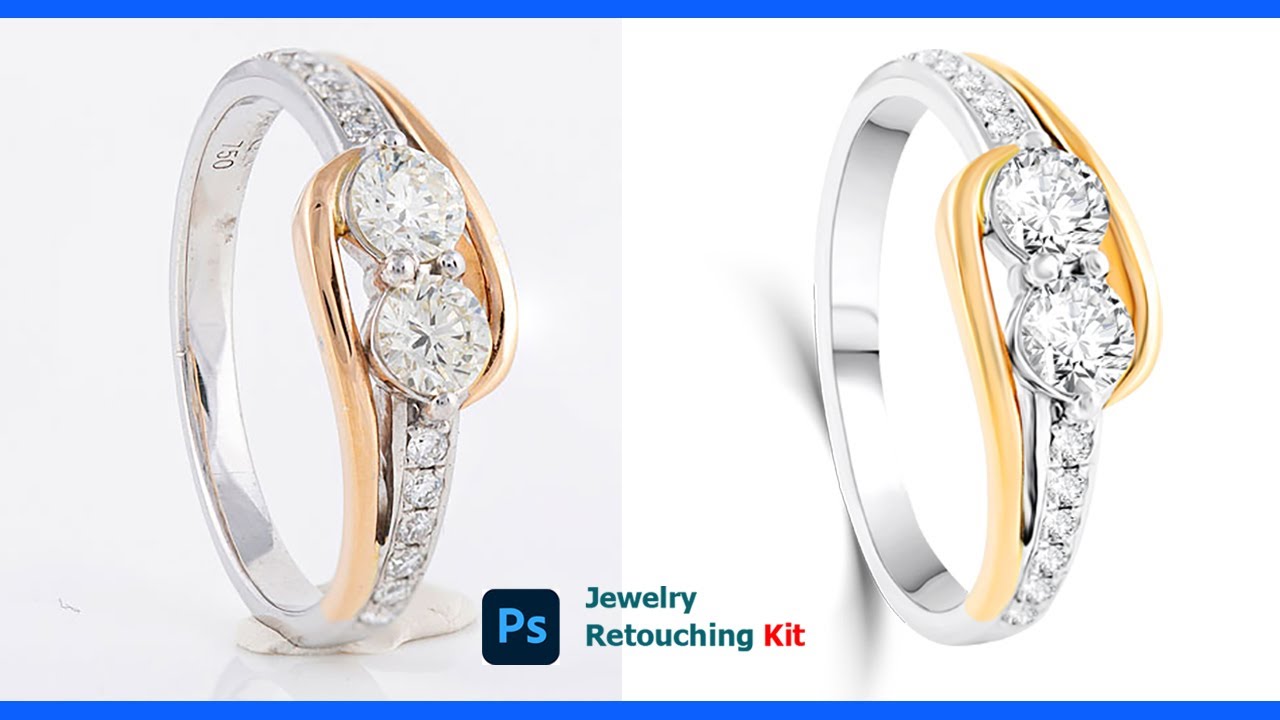Best Jewelry Retouching Service | Photoshop Tutorial | Jewelry Retouch | Image Editing |Clippingpath