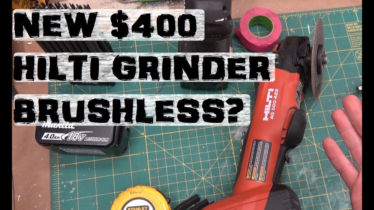BOLTR: Hilti Cordless Grinder | 