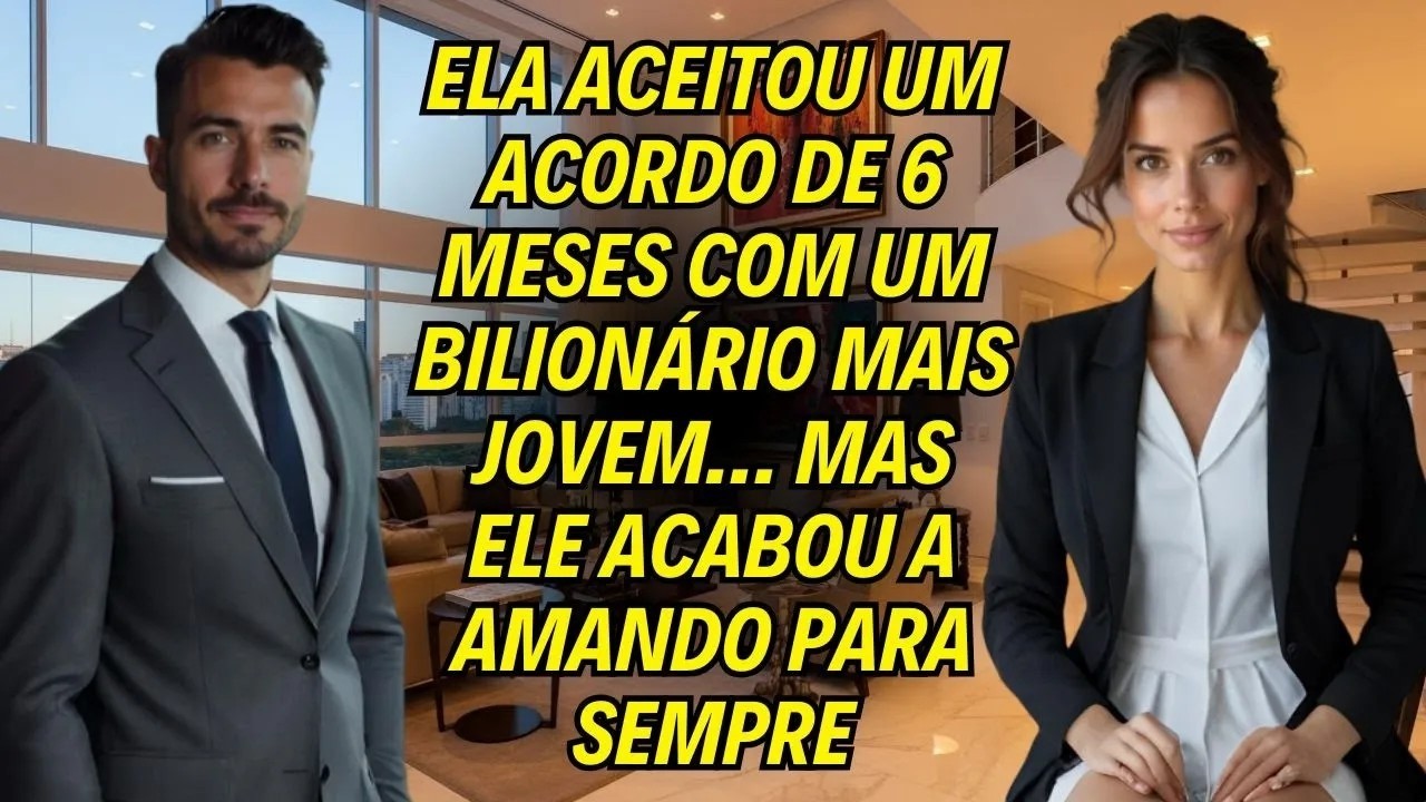 Ela Aceitou Um Acordo De 6 Meses Com Um Bilionário Mais Jovem… Mas Ele Acabou A Amando Para Sempre