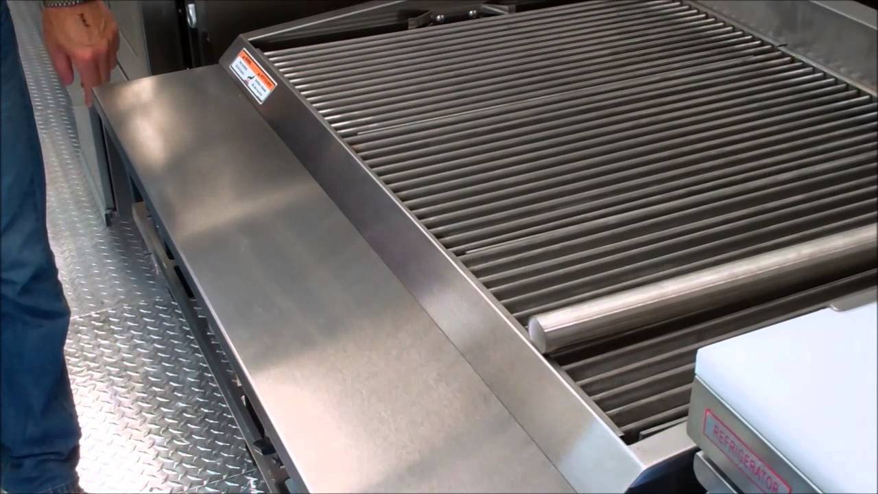 Food Truck Walk Thru Showing Cooking Equipment