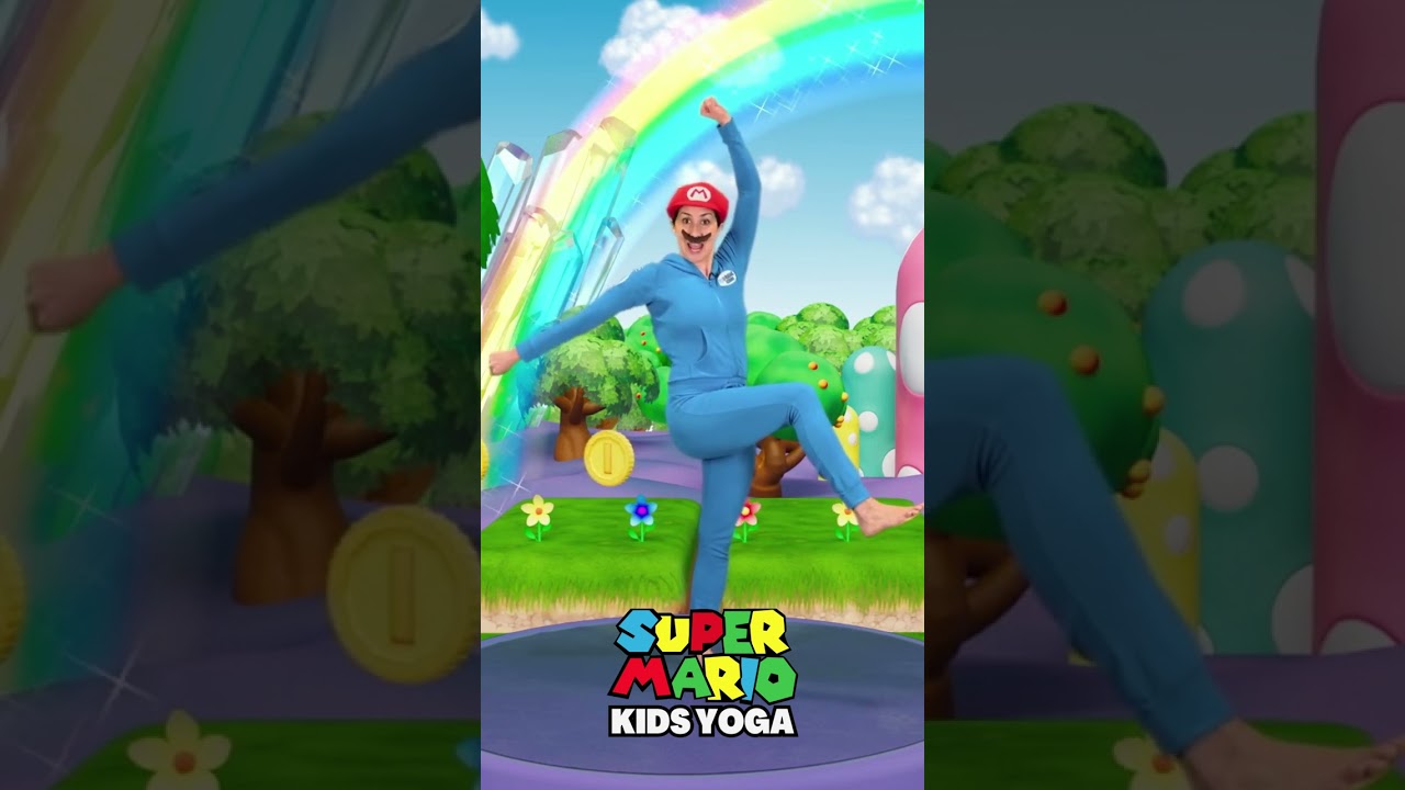 &laquo;ЭТО Я, МАРИО!&raquo; 👨🏻&zwj;🔧🍄🐢 Детское йога-приключение Super Mario Bros!