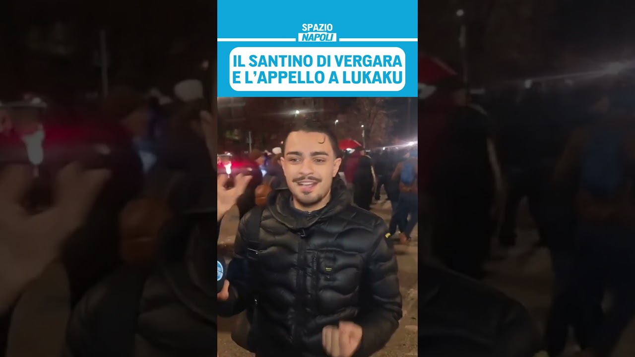 IL SANTINO DI VERGARA E L'APPELLO A LUKAKU: sentite questo tifoso azzurro dopo Napoli-Como...