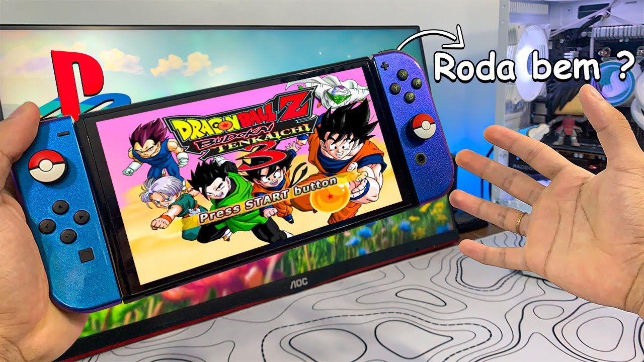 Testei o emulador de PS2 no Nintendo Switch (AetherSX2)