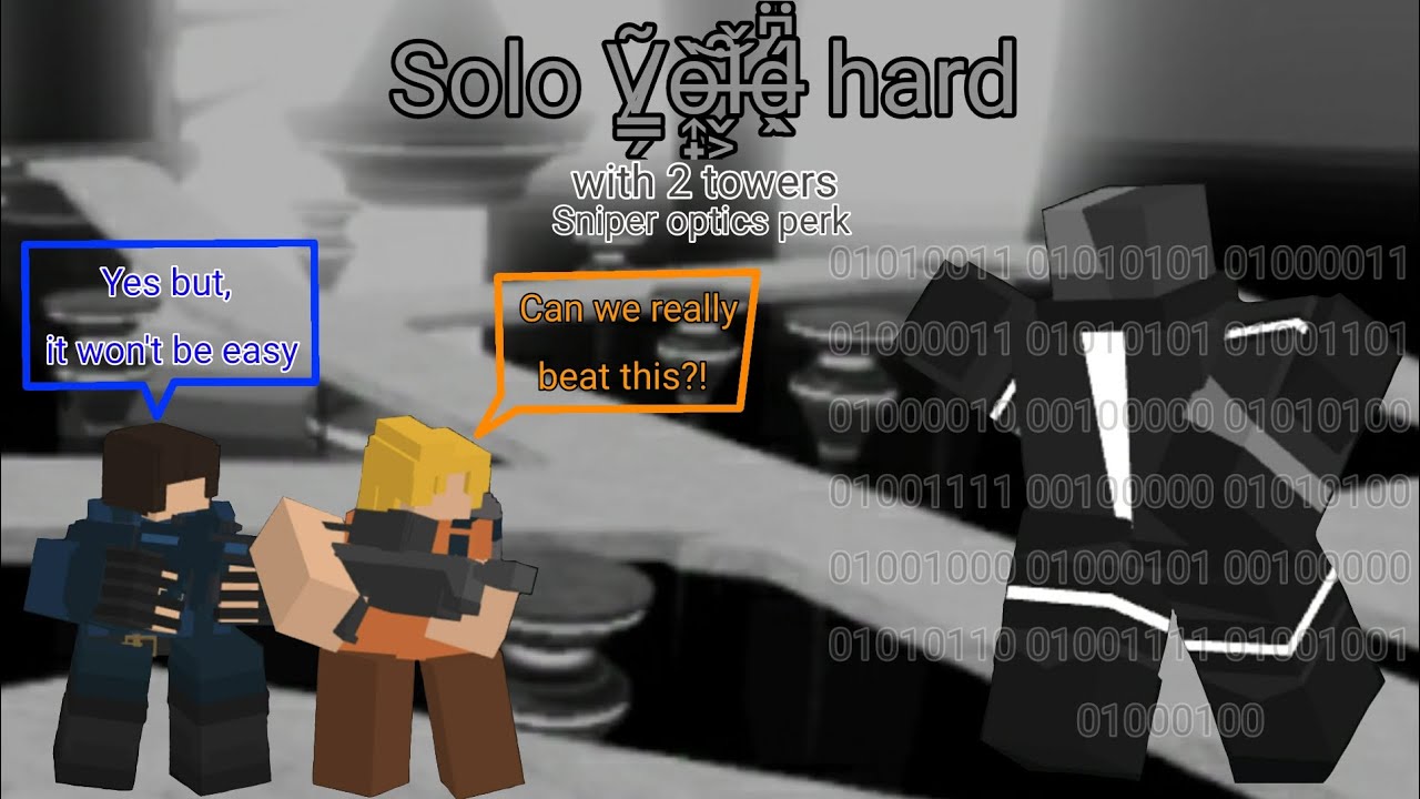 (Outdated) Solo Void hard (technicly also normal) | with 2 towers | Roblox:MTD