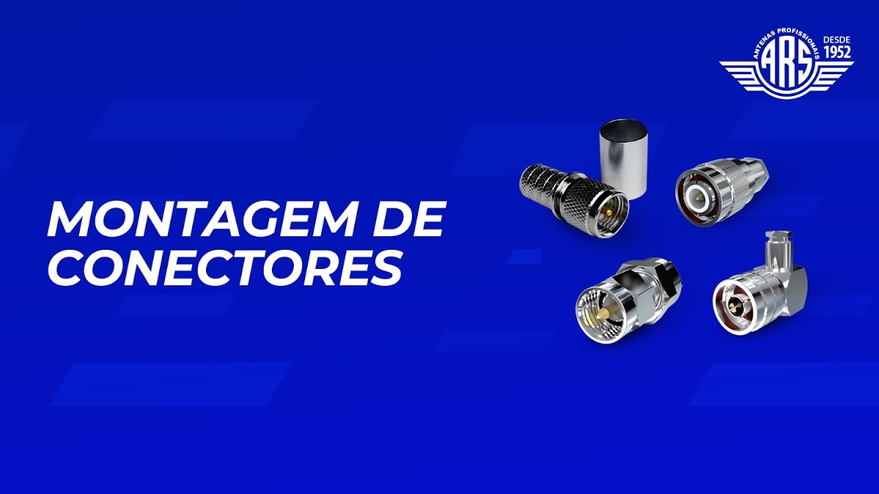 Montagem Conector NC 53 em cabo cellflex 1/2