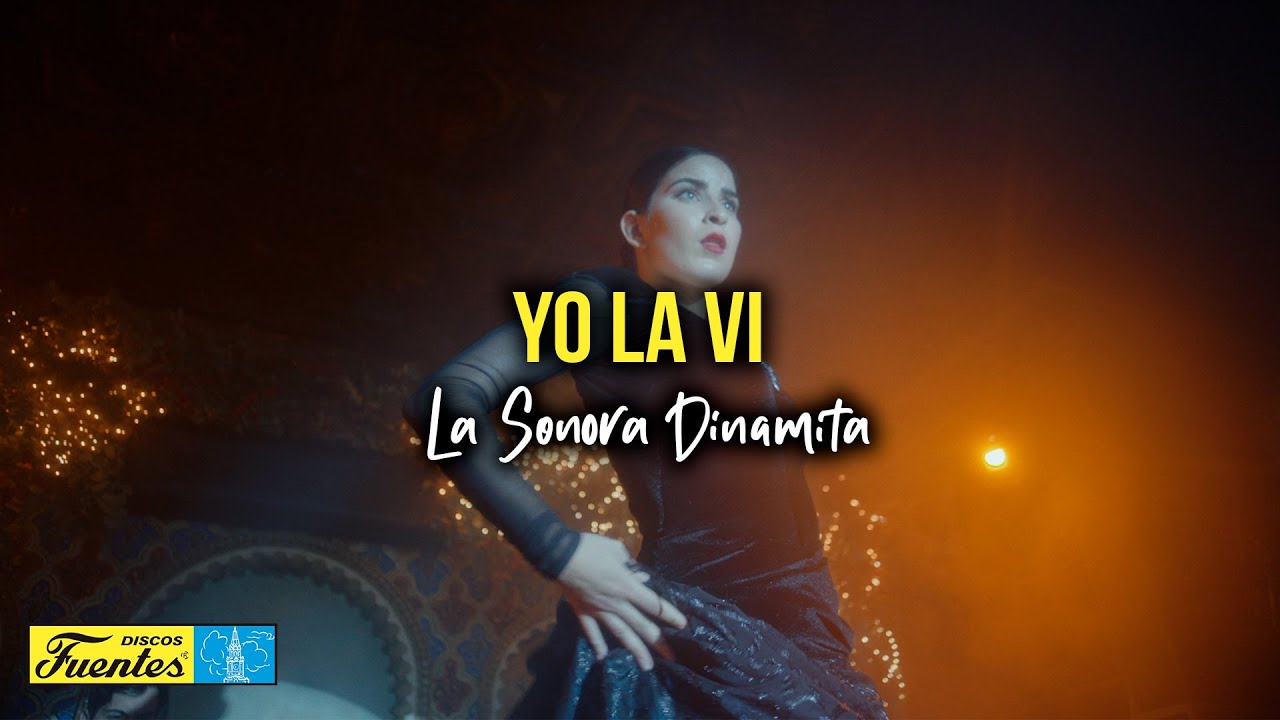 Yo La Vi - La Sonora Dinamita (Video Letra) | Discos Fuentes