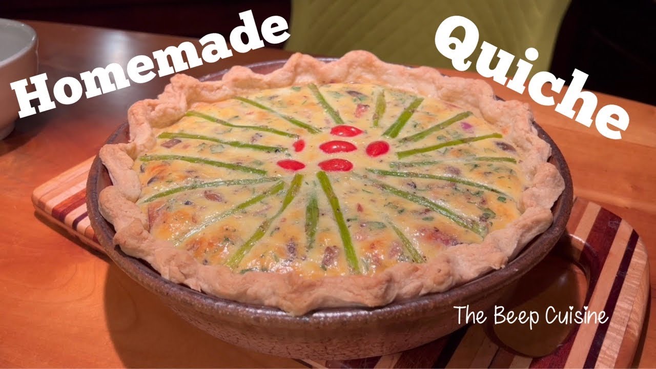 Homemade Delicious Quiche | The Beep Cuisine.