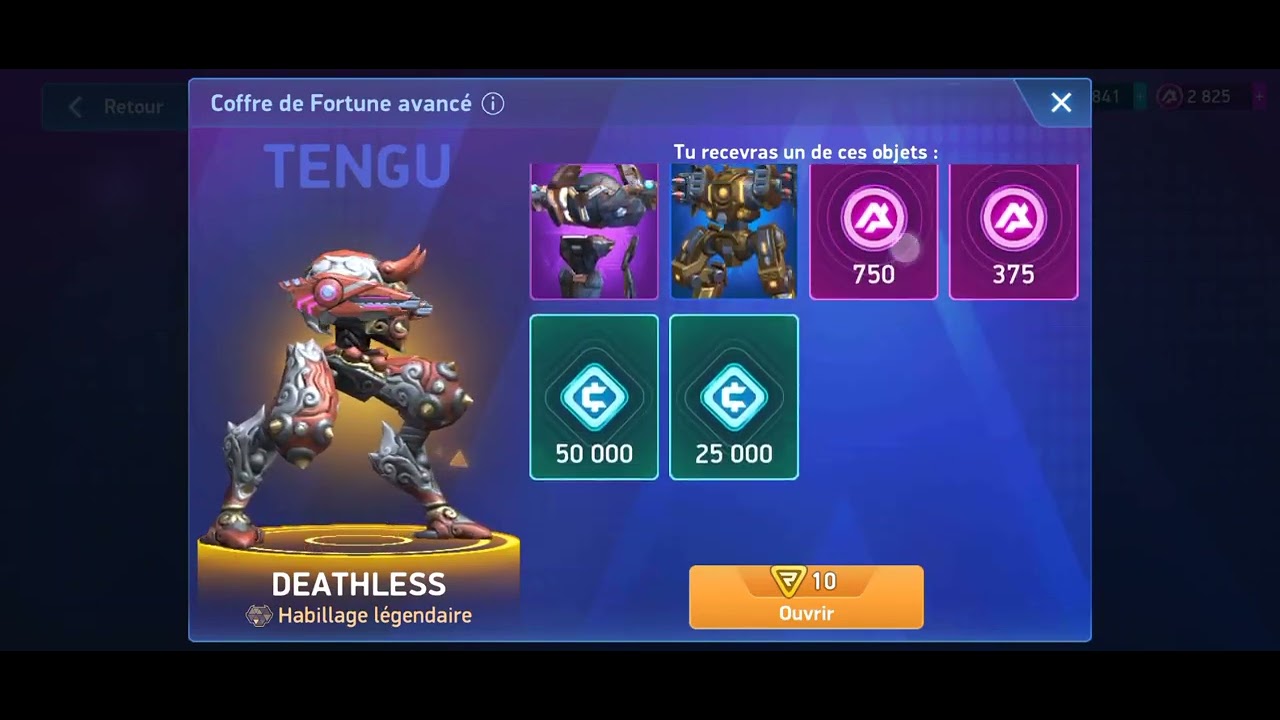 mech arena tips and trick to open fortune vault keys