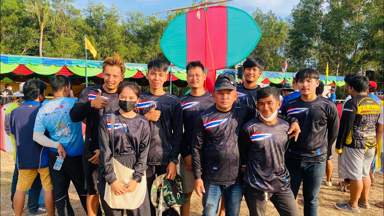 แข่งว่าวพลับพลา จันทบุรี 2565 ทีมงานงามไส้
