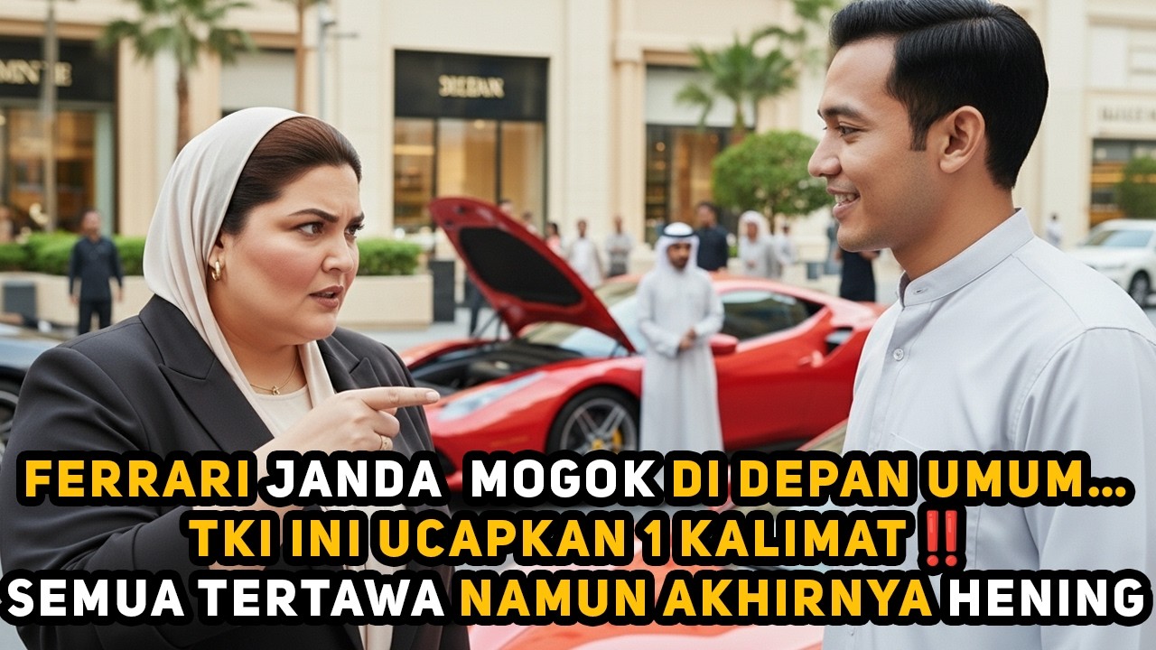 Tki Penjaga Toko Ini Diremehkan… Sampai Ferrari Bos Besar Mogok Di Depannya‼️