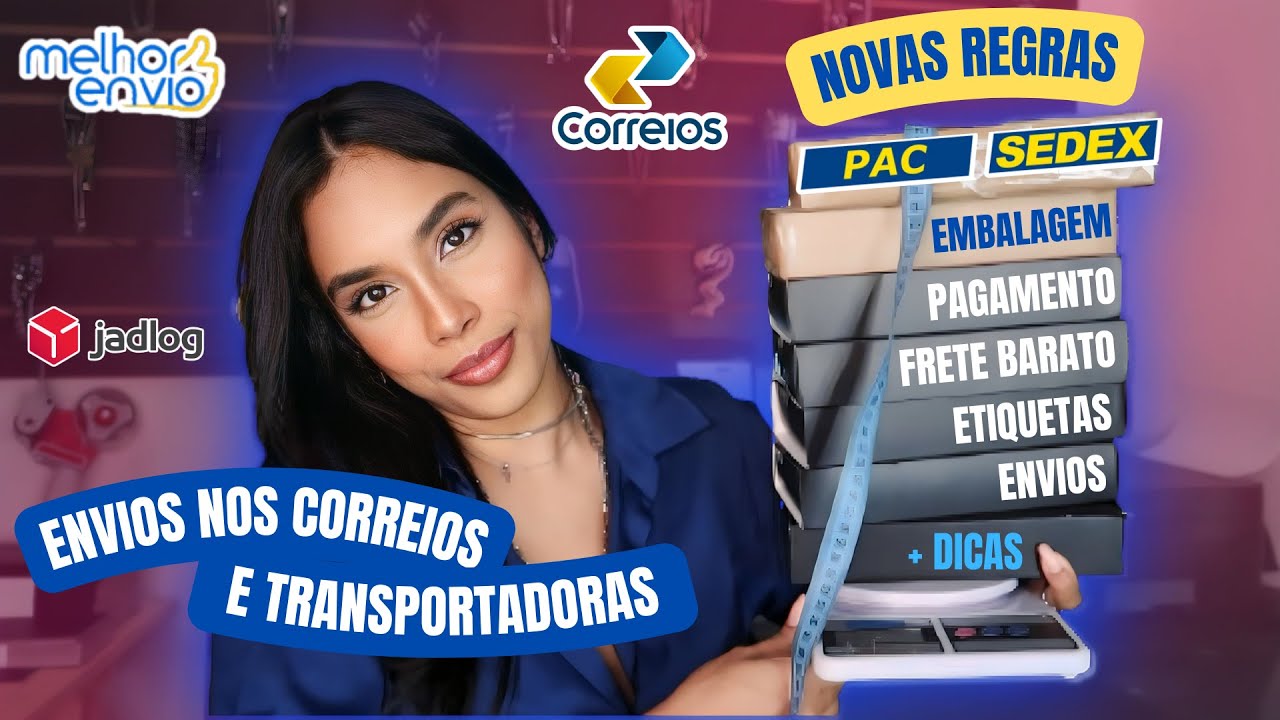 COMO ENVIAR SEU PRODUTO POR CORREIO EM 2026 + DESCONTO NO FRETE *PASSO A PASSO*|Melhor Envio