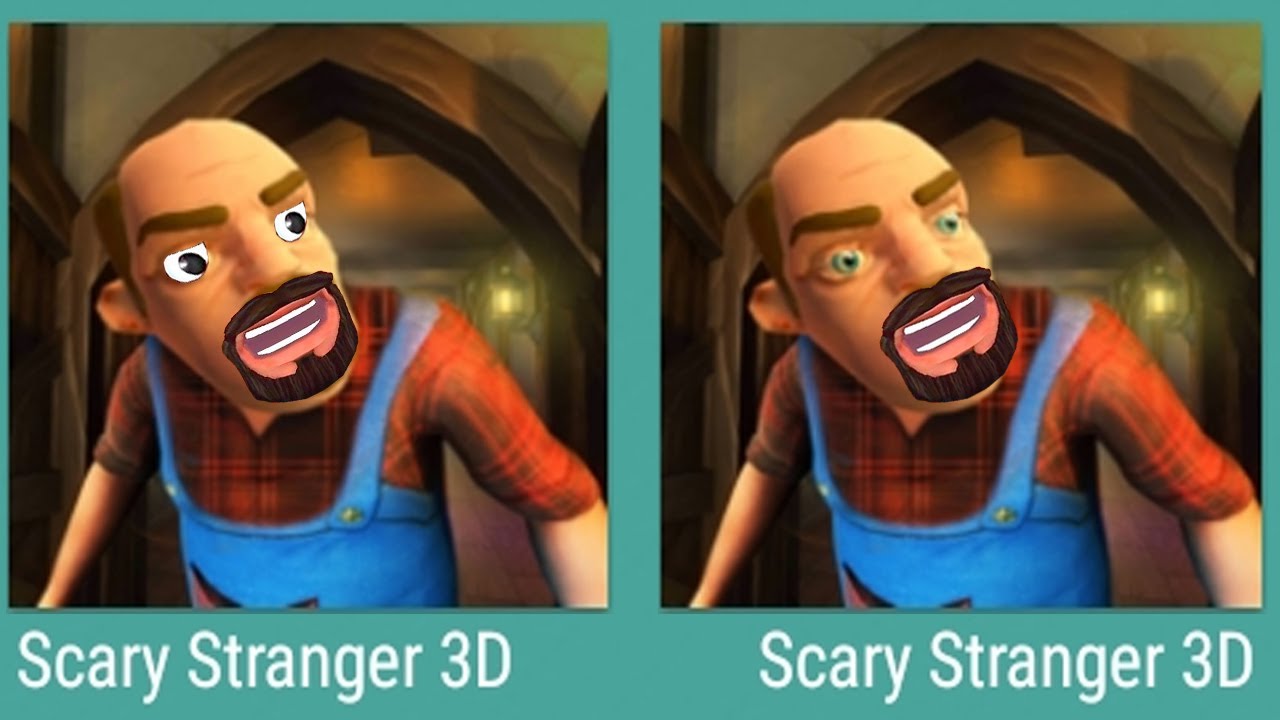 Scary Stranger 3D - New Update - Full Gameplay Walkthrough -  Grumpys Adventures