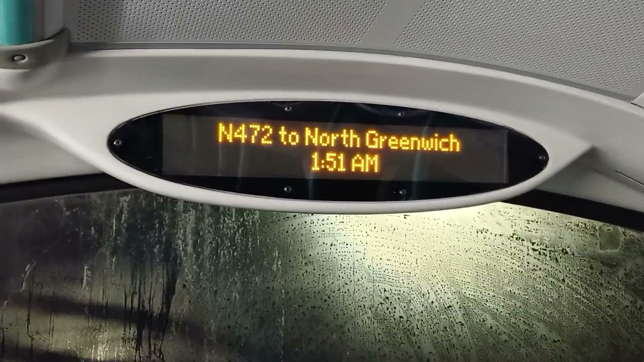 (New iBus) N472 to North Greenwich 