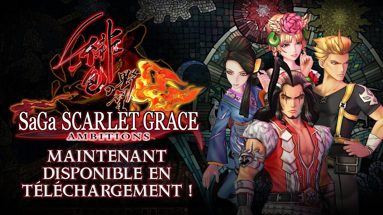 SaGa SCARLET GRACE: AMBITIONS | Bande-annonce de lancement