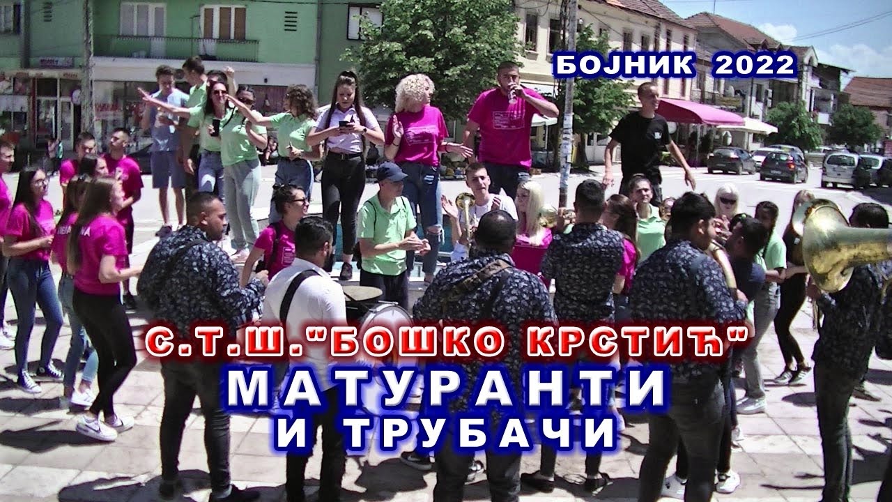 Весеље матураната у Бојнику