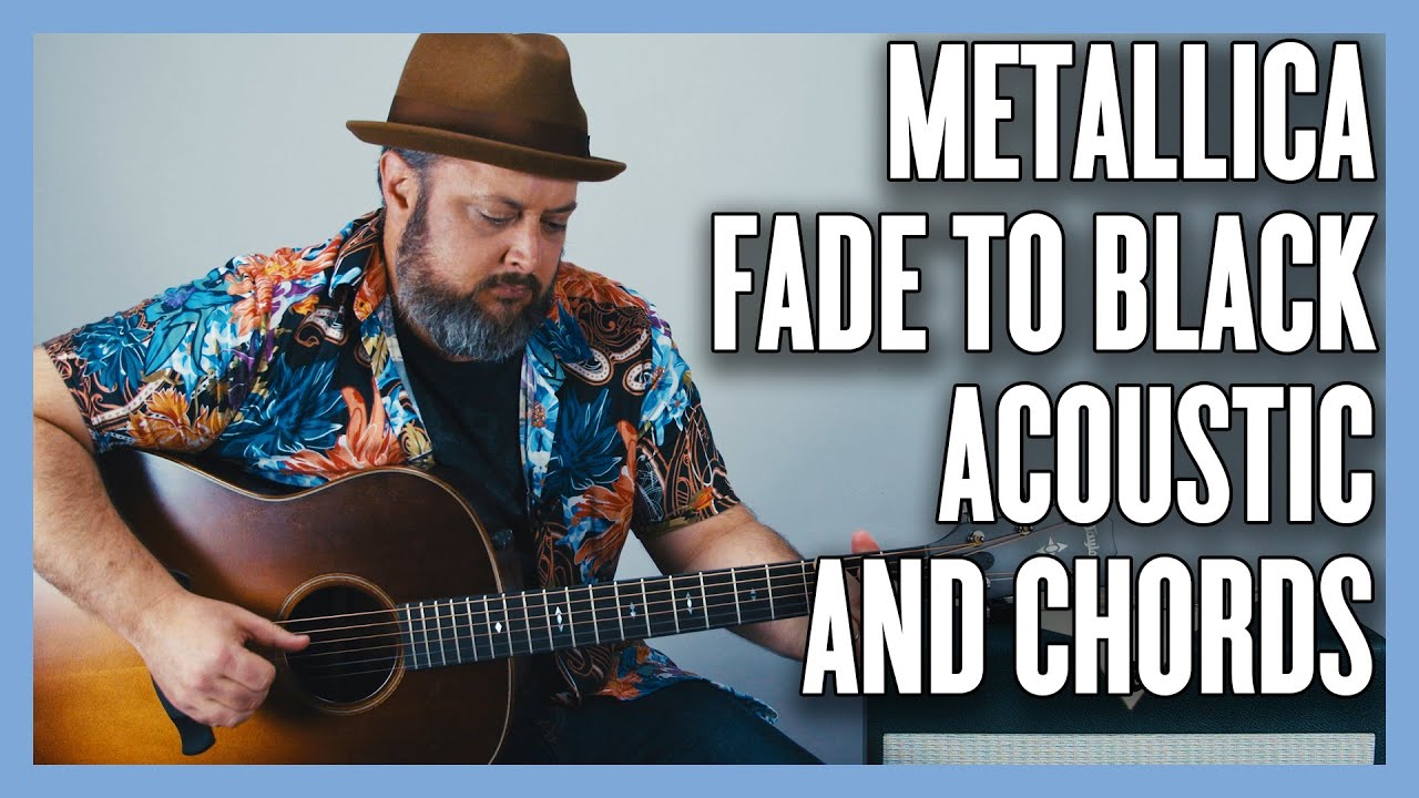 Fade to Black Metallica: акустическая игра пальцами, аккорды Electric Power, урок + руководство