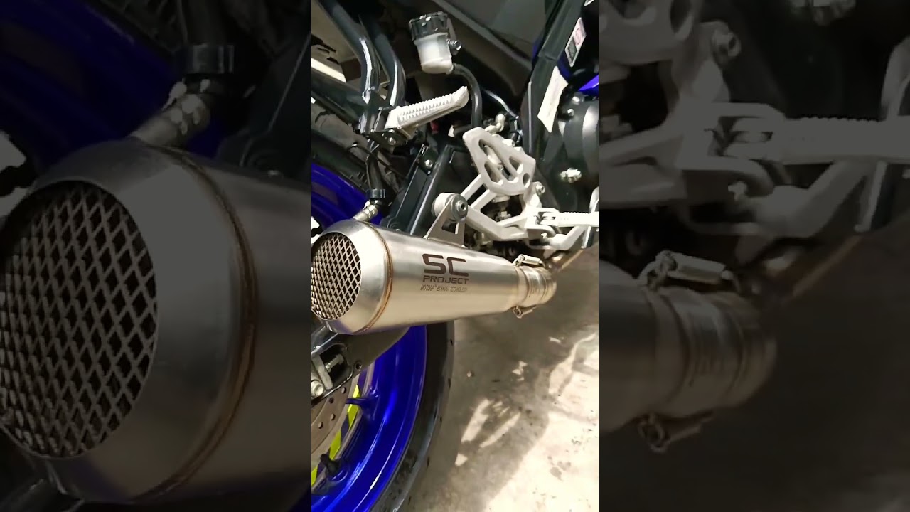 R15 V3 SC Project exhaust 🔥 #scproject #r15v3