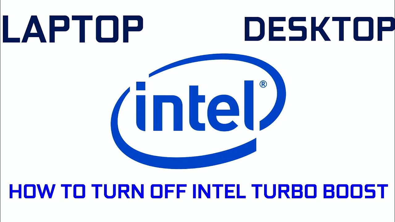 How To Disable Intel Turbo Boost Without BIOS | Easy Method