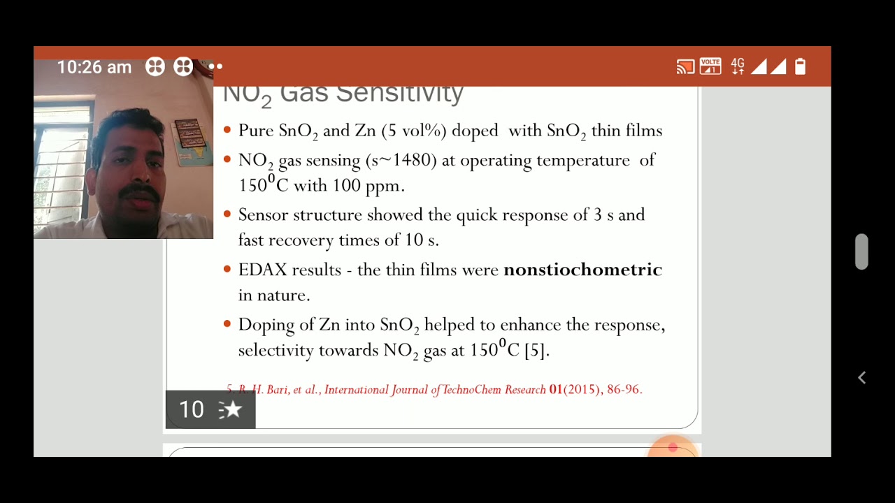 Recent Developments in ZnO Based Thin Film Gas Sensors