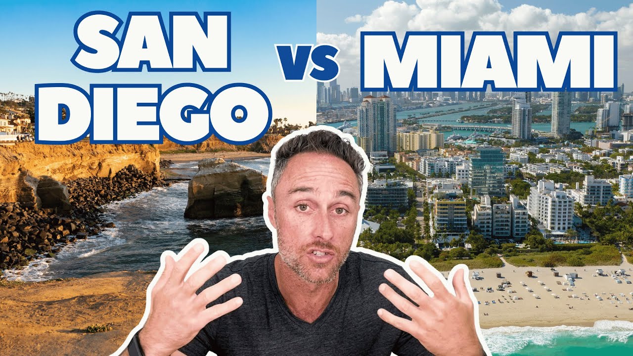 Living in San Diego vs Living in Miami | San Diego vs Miami | Which is Better?