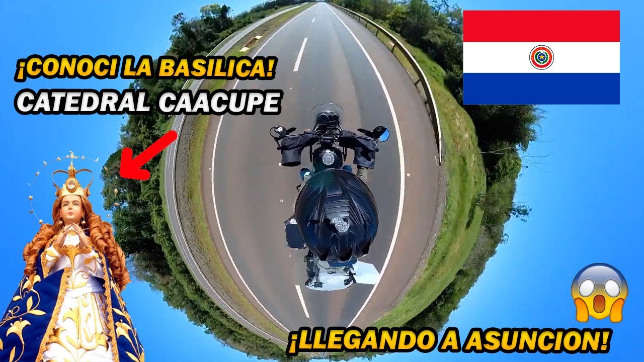 Pasamos por la CAPITAL espiritual de PARAGUAY!! Llegamos a ASUNCIÓN!! #paraguay #motovlog #colombia