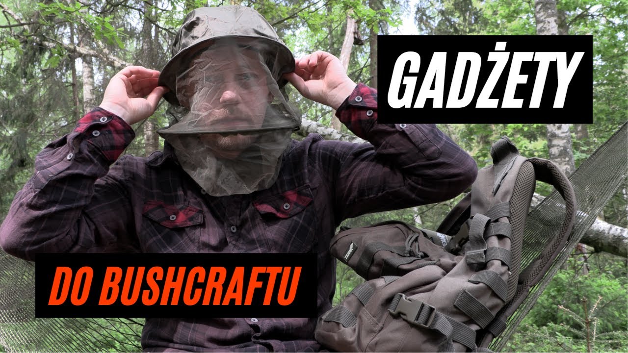 Hamak na szpej, moskitiera, Texar Scout i inne GADŻETY DO BUSHCRAFTU
