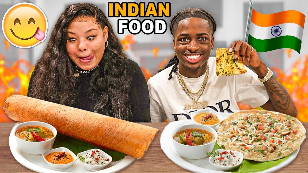 THE NJ FAMILY Trying Indian Food FOR THE FIRST TIME!!! ** We Want To Be Single**