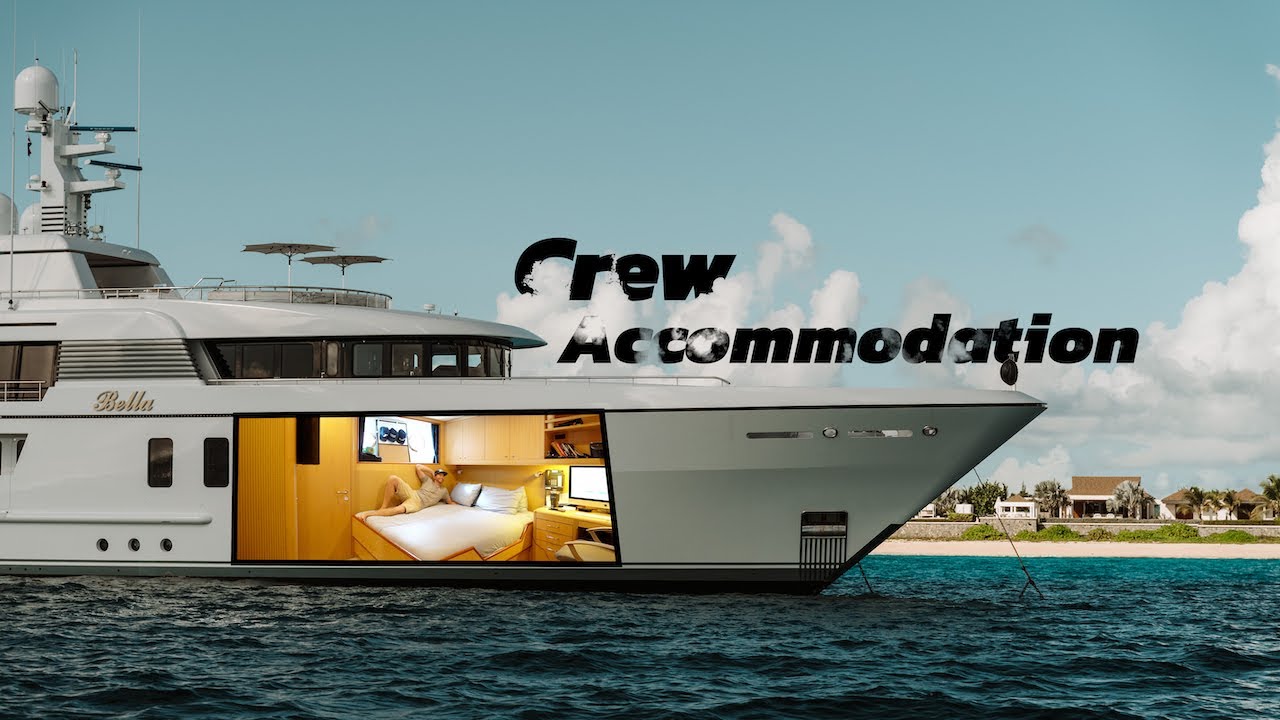 Inside Yacht Bella's Crew Accommodation | 09 Crew