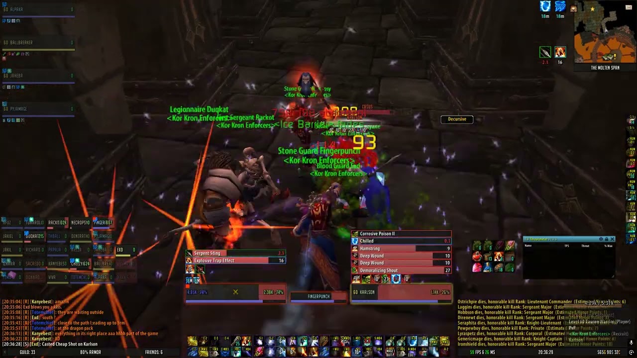 Blackrock Mountain belongs to Kor'Kron Enforcers