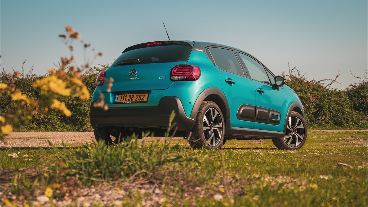 מבחן רכב סיטרואן סי 3 החדשה - Citroen C3 2021 !!!