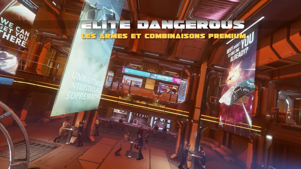 Elite Dangerous Odyssey - Armes et combinaisons Premium (rangs 2 et plus)