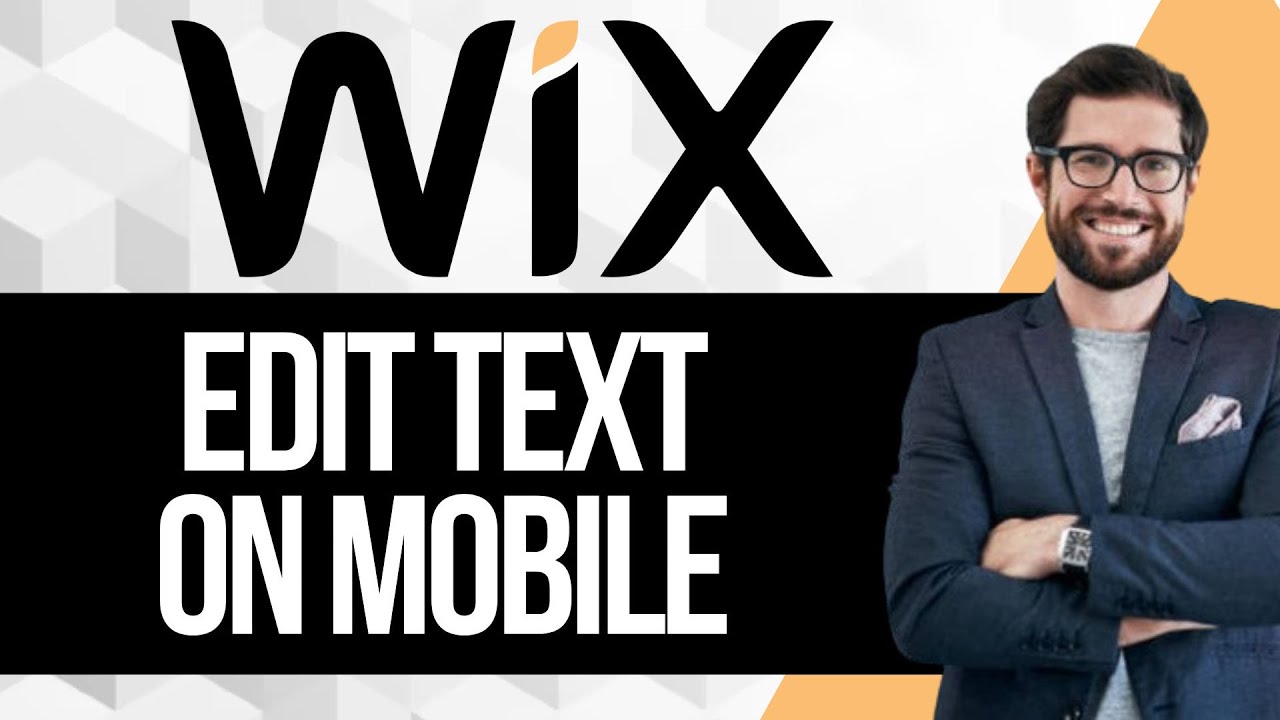 How to Edit Text on Wix Mobile