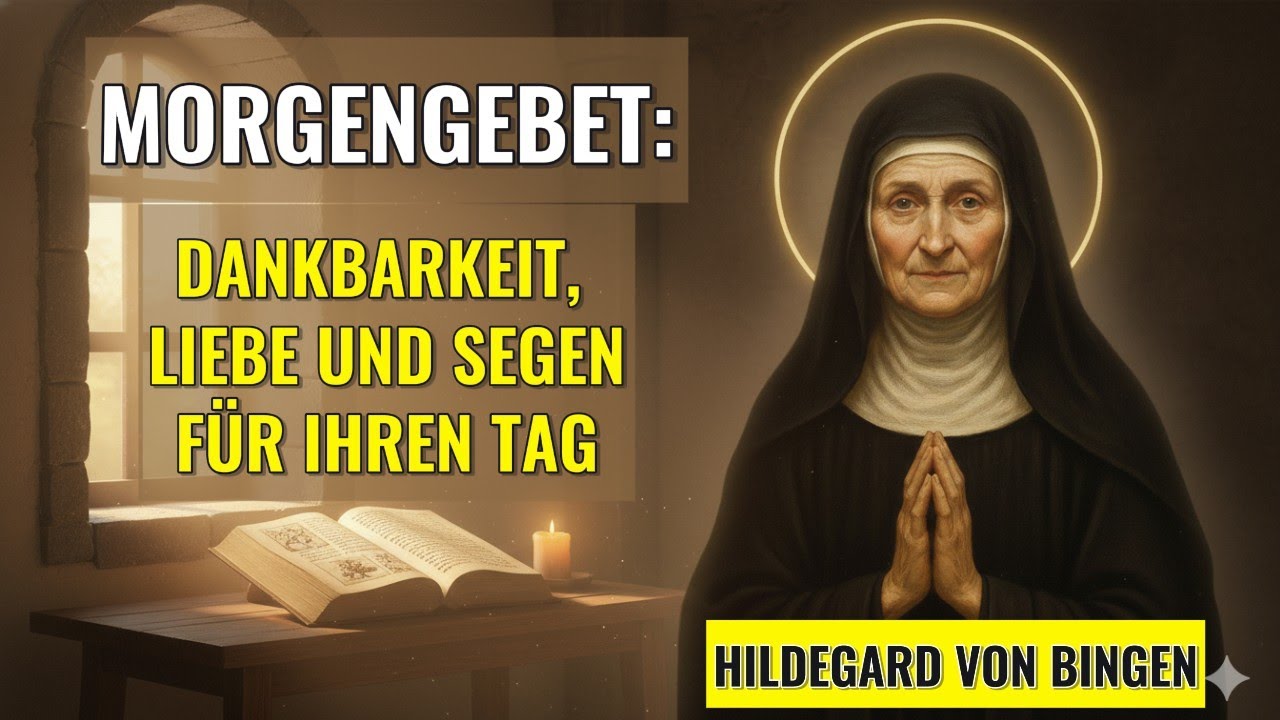 ⑤ Morgengebet &ndash; Dankbarkeit, Liebe und Segen &ndash; Hildegard von Bingen