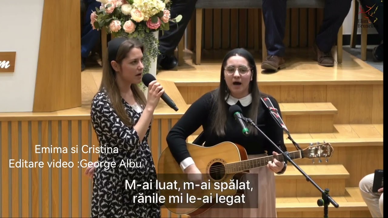 Cristina Botez si Emima Albu-Ratacit cand eram