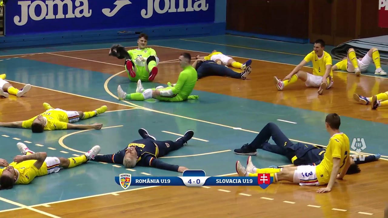 Preliminarii EURO U19 futsal: România - Slovacia