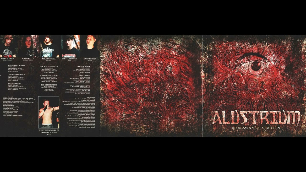 Alustrium (USA) - An Absence of Clarity (Album 2011)