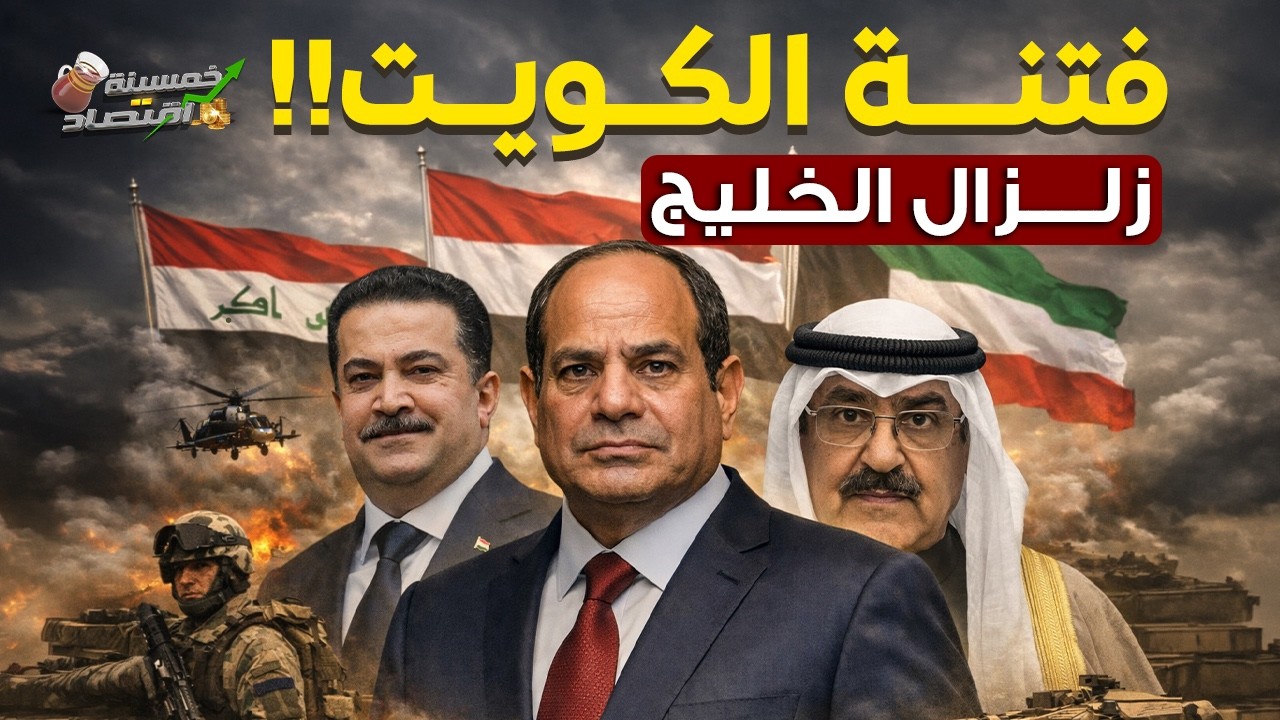 زلزال الخليج.. ماذا أرسلت مصر لـ حدود الكويت والعراق.. كواليس تحرك مصري عاجل !