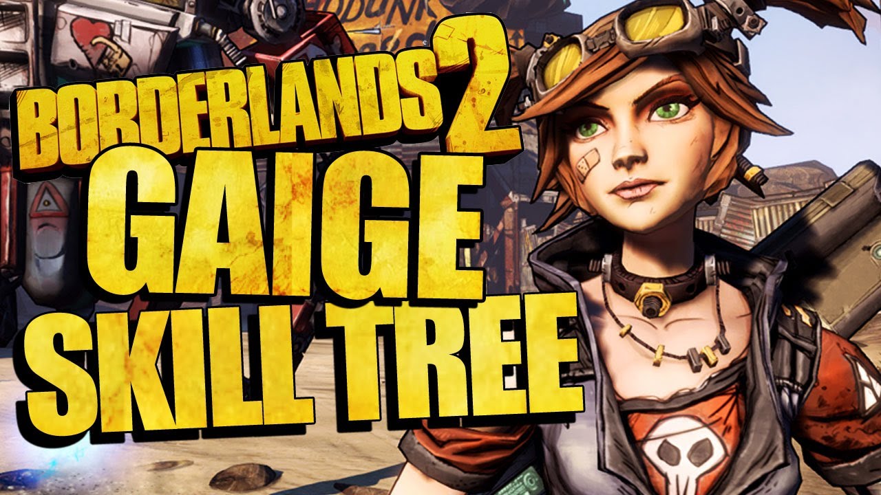 Mechromancer Skill Tree GAMEPLAY WALKTHROUGH! Gaige The Mechromancer - New Borderlands 2 DLC Class