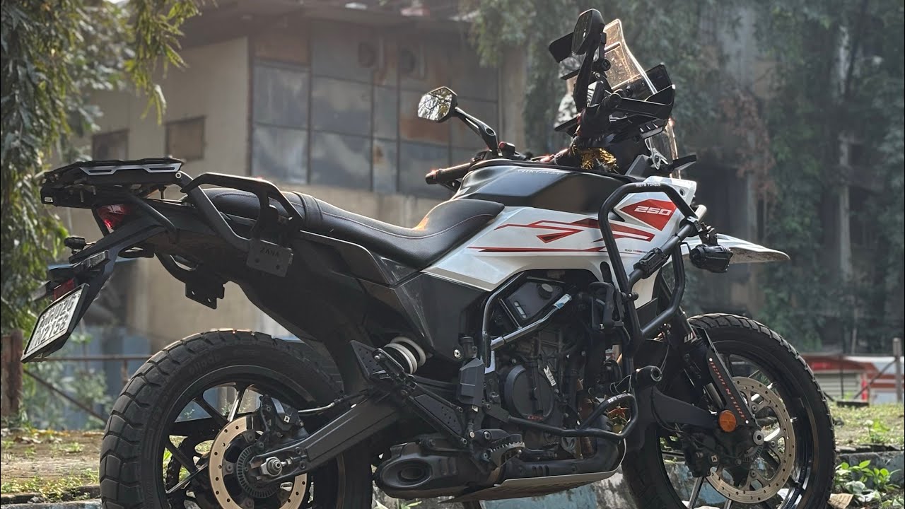 😍💪The best modifications on KTM ADV250😍🤩❤️