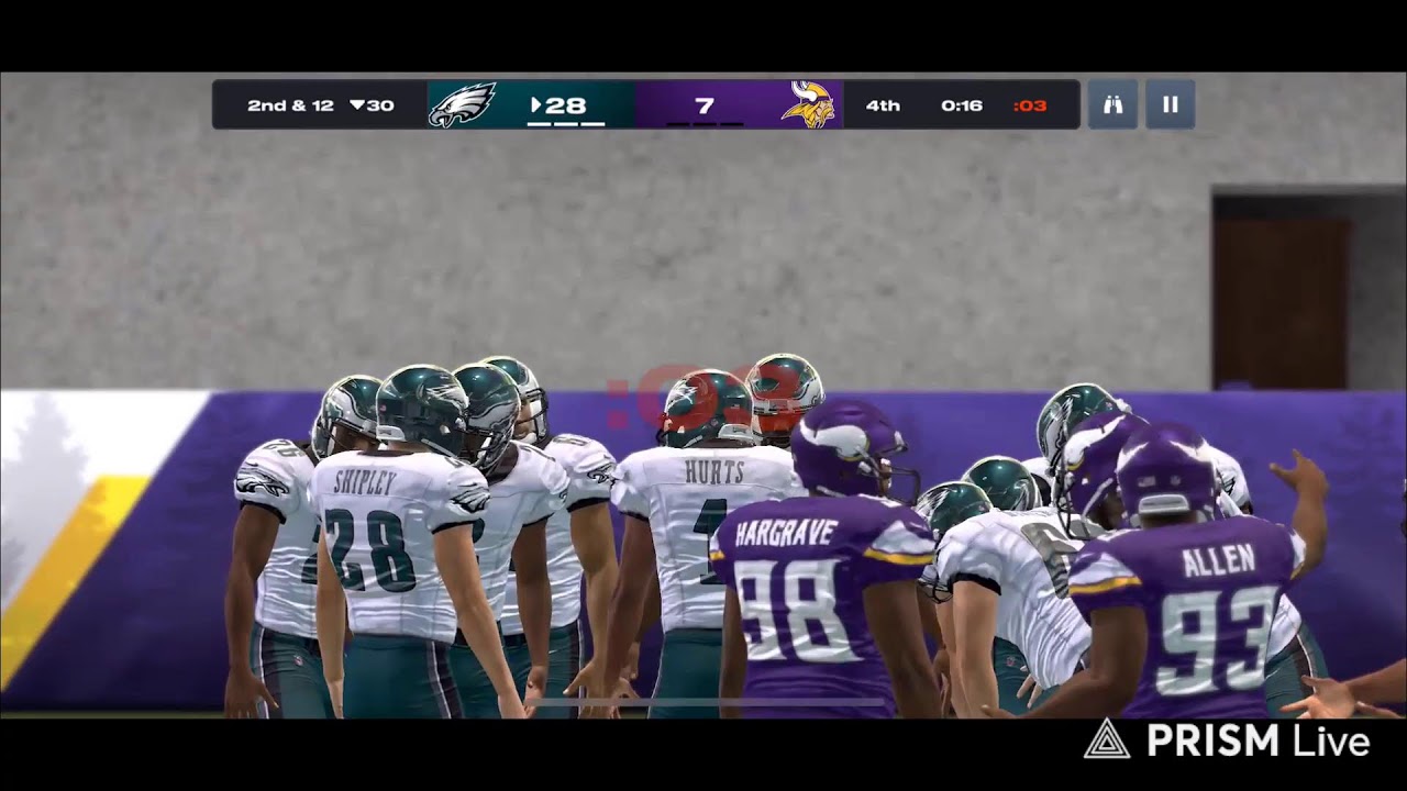 Eagles @ Vikings Week 14 Season 8