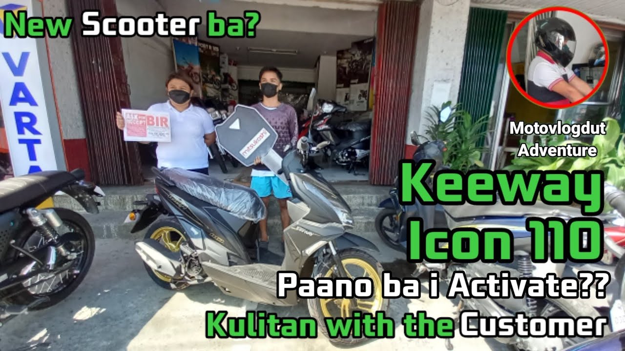 Activation 2022 Bagong Scooter Icon 110 Keeway Icon 110 Price,Specs and Features l Keeway Motors Pt2