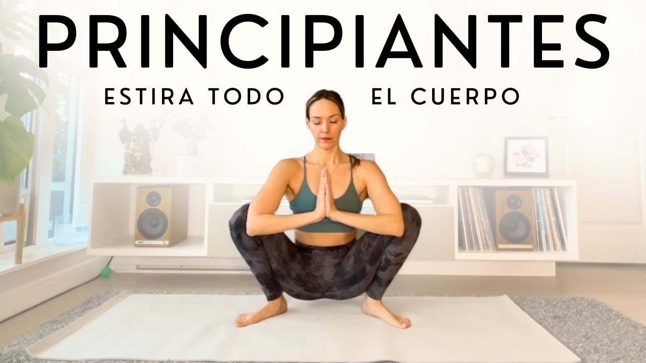 Clase de Yoga para Principiantes 10 Minutos | 5 Posturas de Yoga para Estirar Todo el Cuerpo