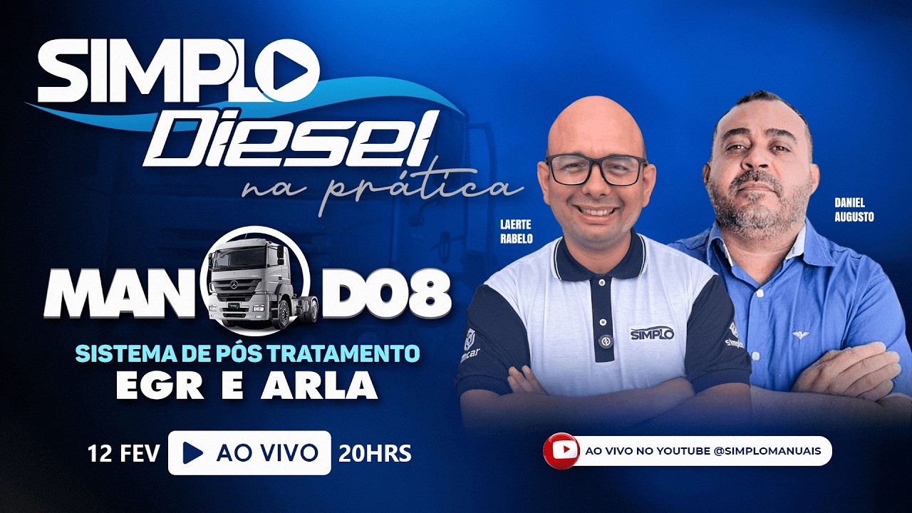 MAN D08: SISTEMA DE PÓS-TRATAMENTO EGR E ARLA